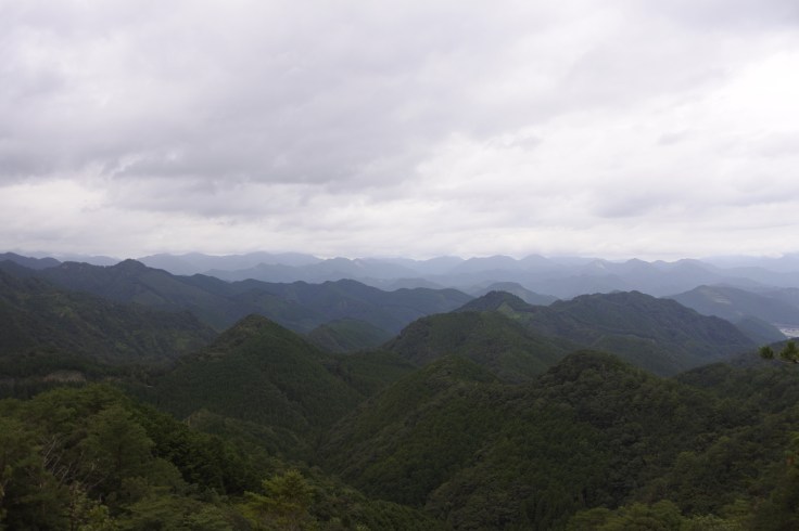 Mountains on the Kii Peninsula